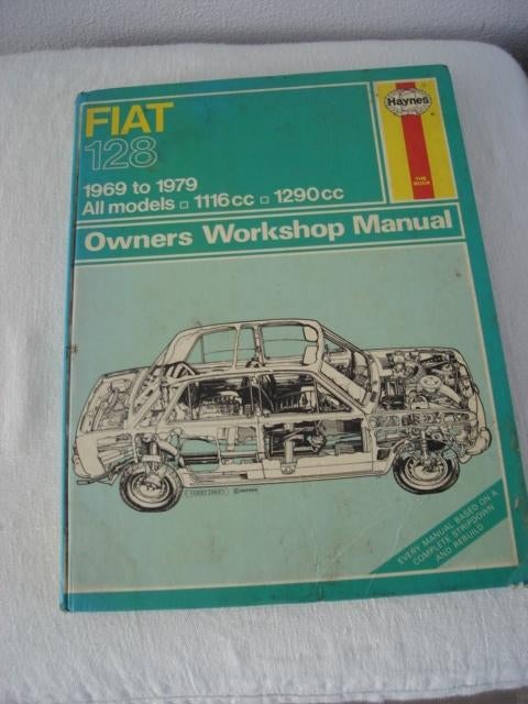 Fiat 128 haynes, Ophalen of Verzenden