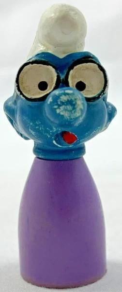 Smurfen Brilsmurf Figuur Speelfiguur Vintage Jaren 70, Verzamelen, Coolsingel 104, 3011 AG Rotterdam, Netherlands, Verzenden, Zo goed als nieuw