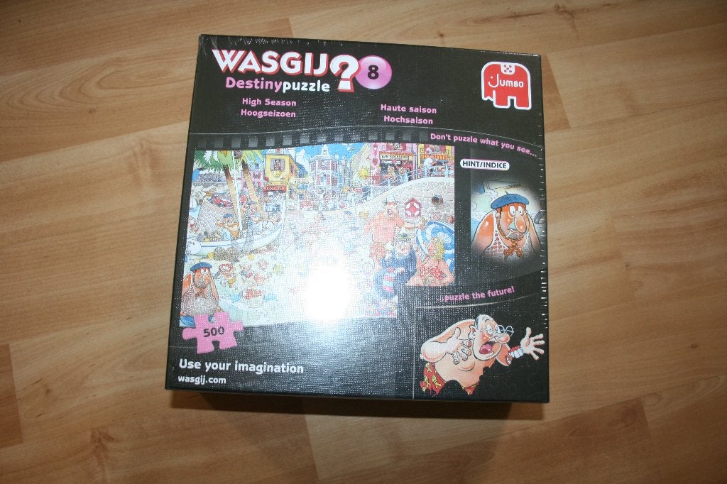 Legpuzzel Wasgij? 8 Hoogseizoen - 500 stukjes - NIEUW, Hobby en Vrije tijd, Denksport en Puzzels, Ophalen of Verzenden, 500 t/m 1500 stukjes