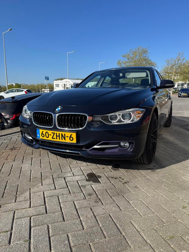 BMW 3-Serie 320 (f30) 2012 Blauw, Auto's, Achterwielaandrijving, 4 cilinders, Blauw, Origineel Nederlands