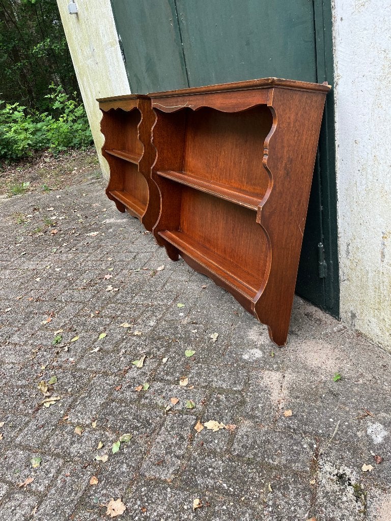 Vintage bordenrek | 2 stuks, Ophalen