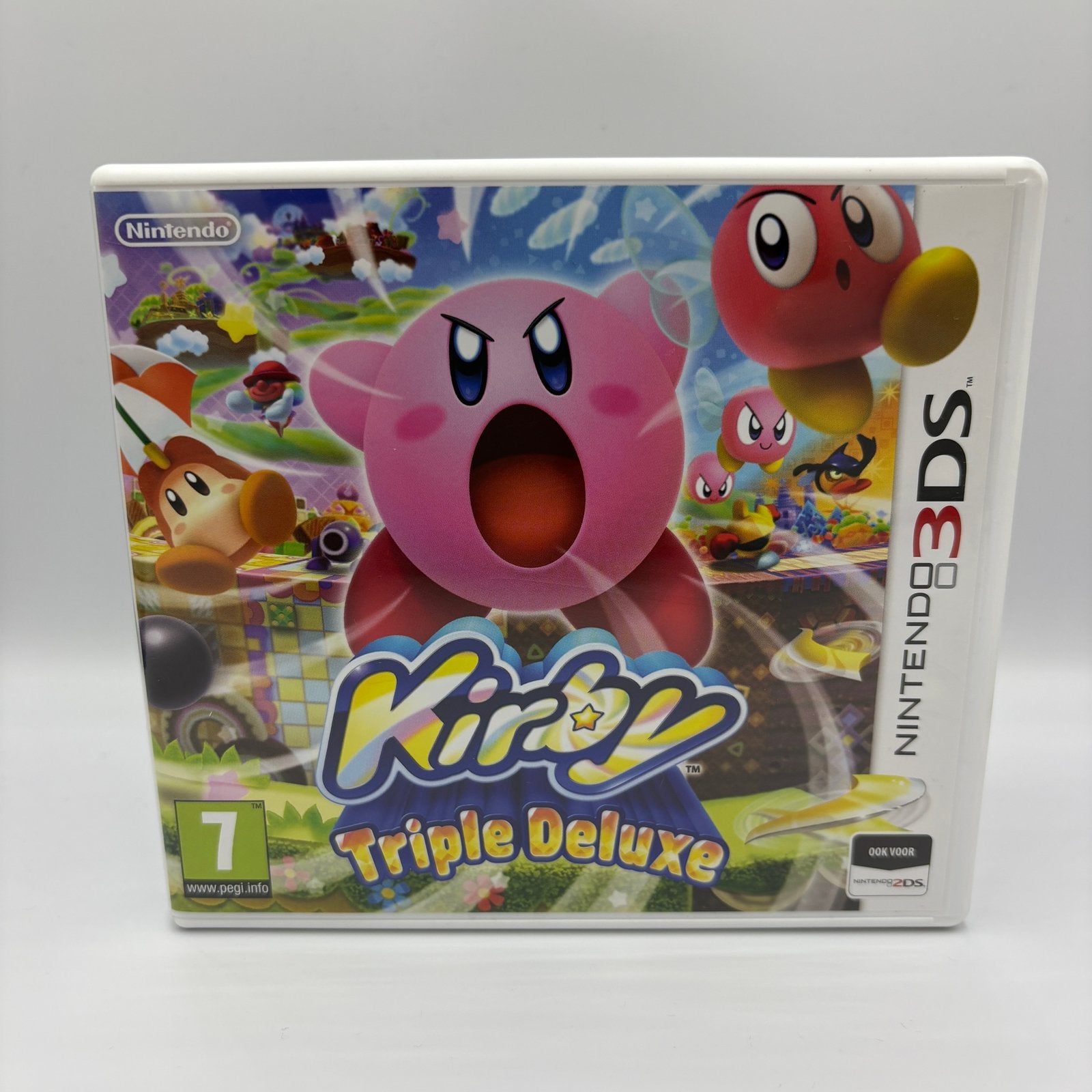 Kirby Triple Deluxe 3DS, 1 speler, Ophalen of Verzenden, Zo goed als nieuw, Vanaf 3 jaar