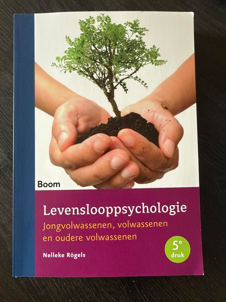 Levenslooppsychologie - 5e druk 2019 - Nelleke Rögels, Ophalen of Verzenden, Gamma, Zo goed als nieuw, HBO
