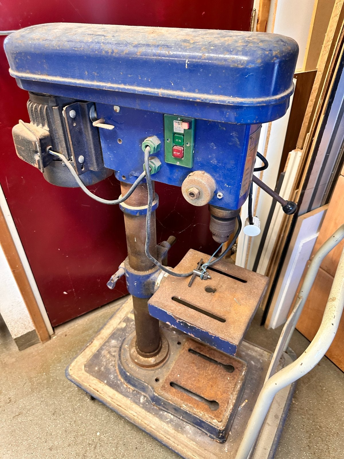 Kolomboormachine, Ophalen, Gebruikt, Variabele snelheid, Kolomboormachine