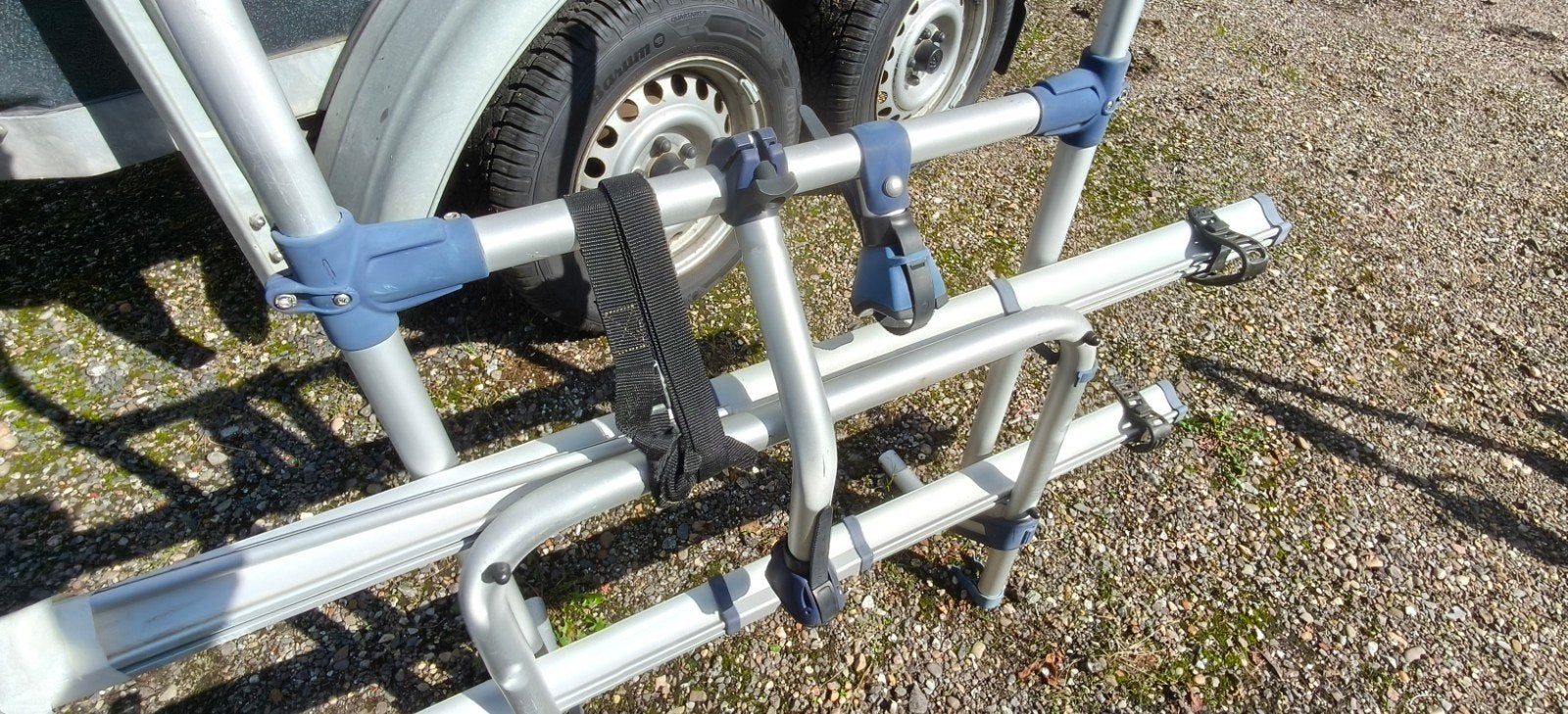 Fiamma Carry-Bike fietsendrager voor caravan, Caravans en Kamperen, Ophalen of Verzenden, Gebruikt