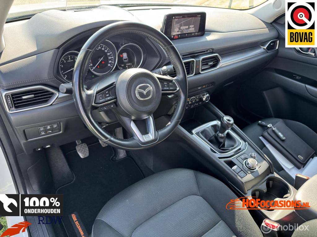 Mazda CX-5 2.0 SkyActiv-G 165pk 19'' LMV/TREKHAAK/360 CAMERA, Voorwielaandrijving, 1998 cc, Stof, Zwart