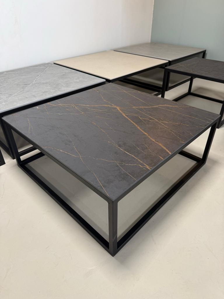 Stijlvolle Dekton Laurent salontafel 90x90 cm, Ophalen
