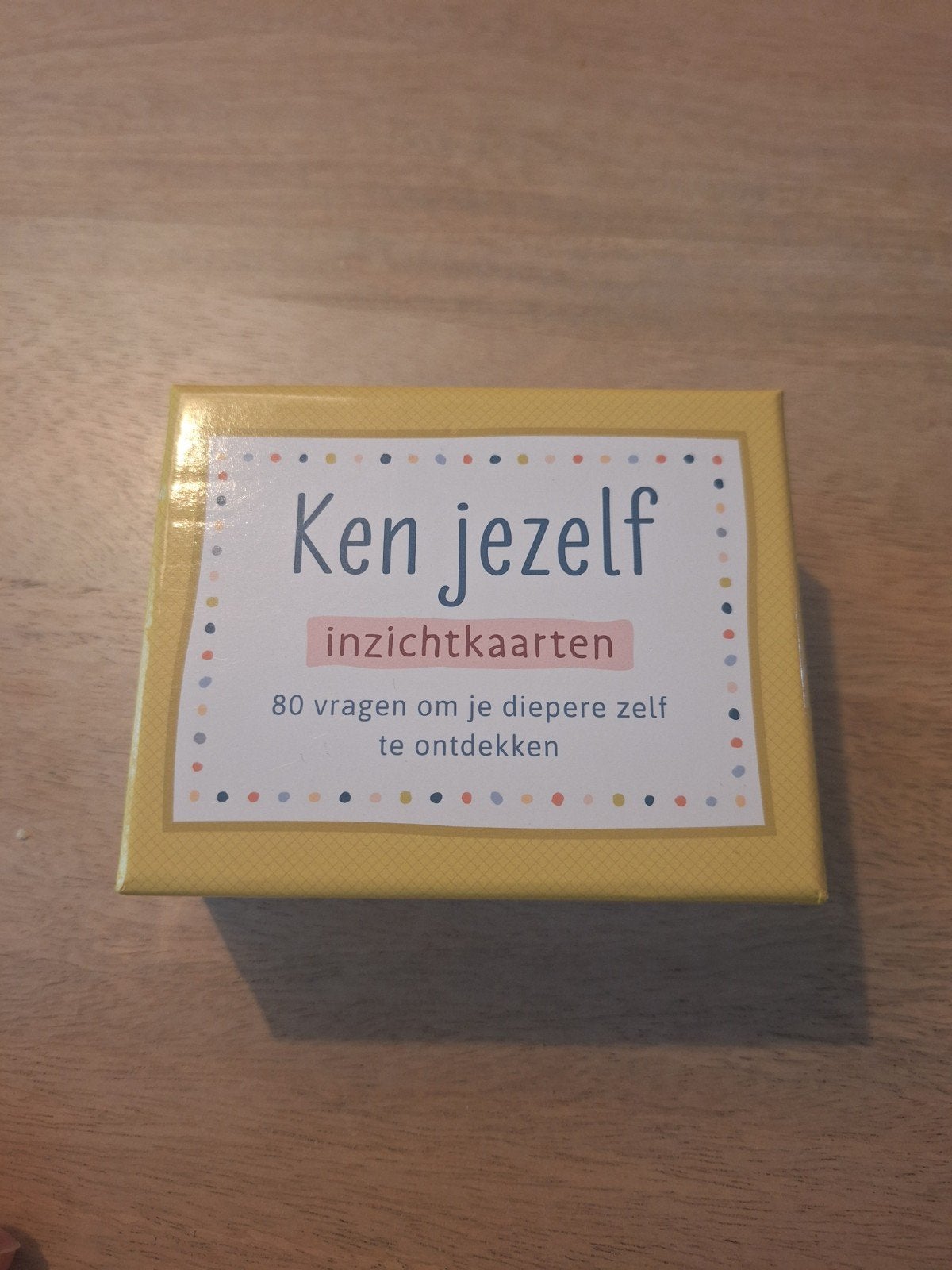 Inzichtkaarten kaartendeck Ken jezelf, Ophalen of Verzenden, Zo goed als nieuw, Poppenhuis