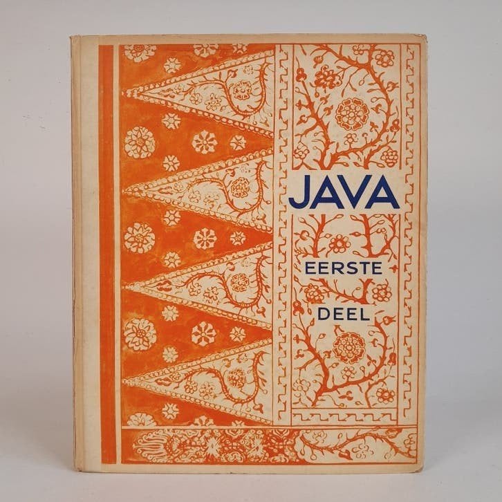 Plaatjesalbum Java 1e deel - Droste album 1934 - compleet, Boeken, Ophalen of Verzenden, Gelezen, Plaatjesalbum