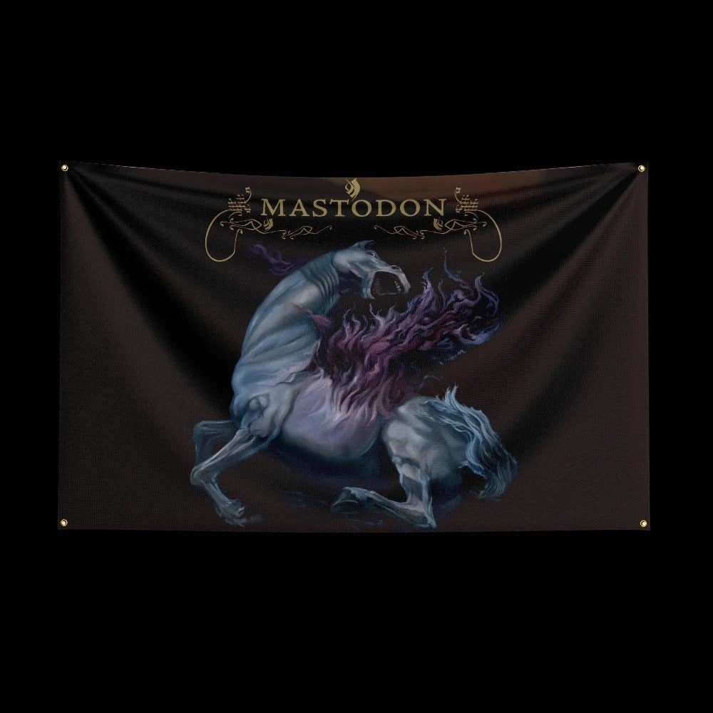Grote vlaggen Mastodon (150x90cm), Ophalen of Verzenden, Nieuw