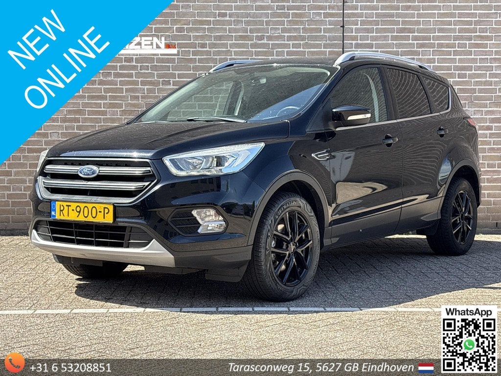 Ford Kuga 1.5 EcoBoost Trend Ultimate, Stof, Euro 6, 4 cilinders, Zwart