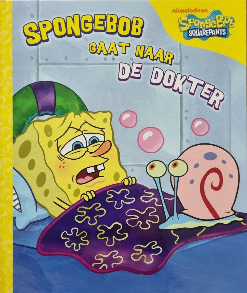 Boek SpongeBob Squarepants - Gaat Naar De Dokter, Boeken, Nickelodeon, Fictie algemeen, Jongen of Meisje, Ophalen of Verzenden