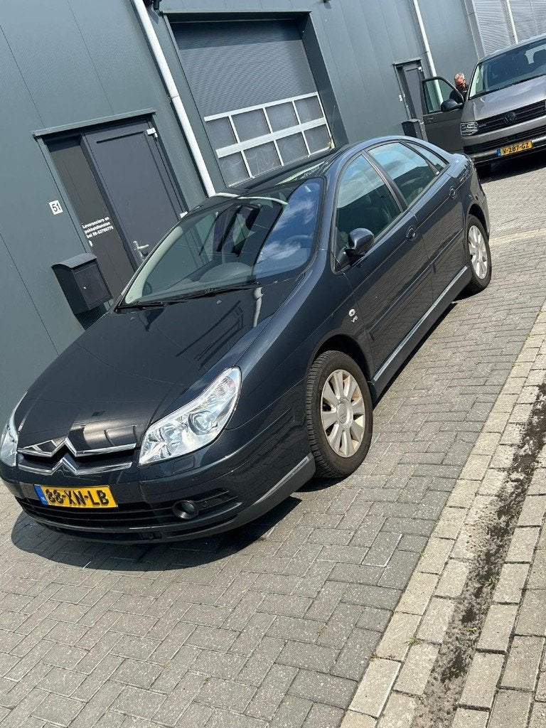 Citroën C5 3.0 V6 AUT 2007 Grijs | Slechts 109.500 km, Auto's, Citroën, 2946 cc, Bedrijf, Grijs, Dealer onderhouden