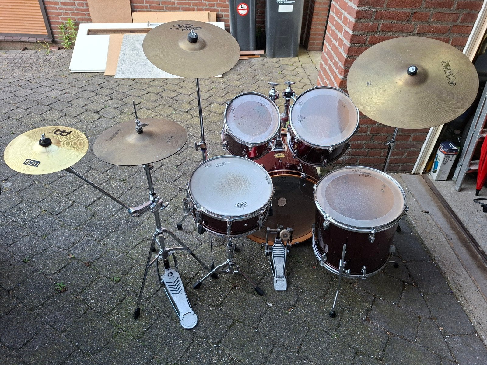 Yamaha drumstel te koop, Ophalen, Zo goed als nieuw, Overige soorten