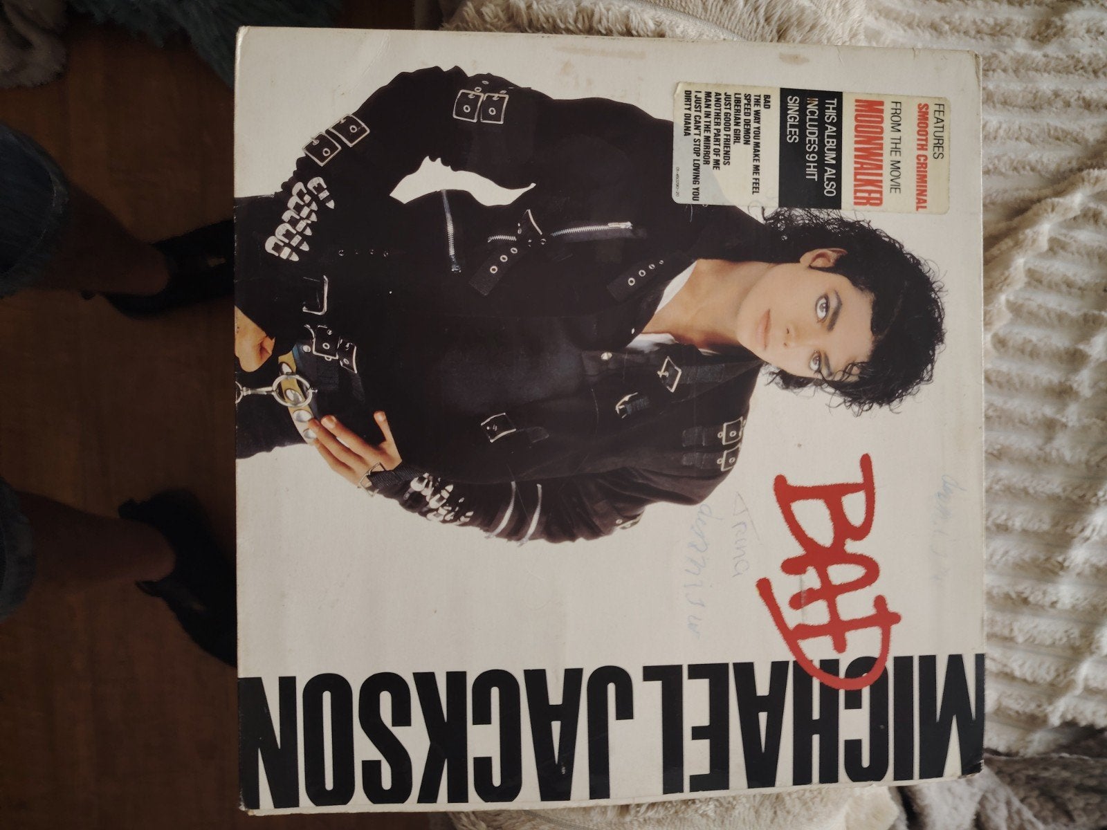 Michael Jackson BAD 1987, Ophalen of Verzenden