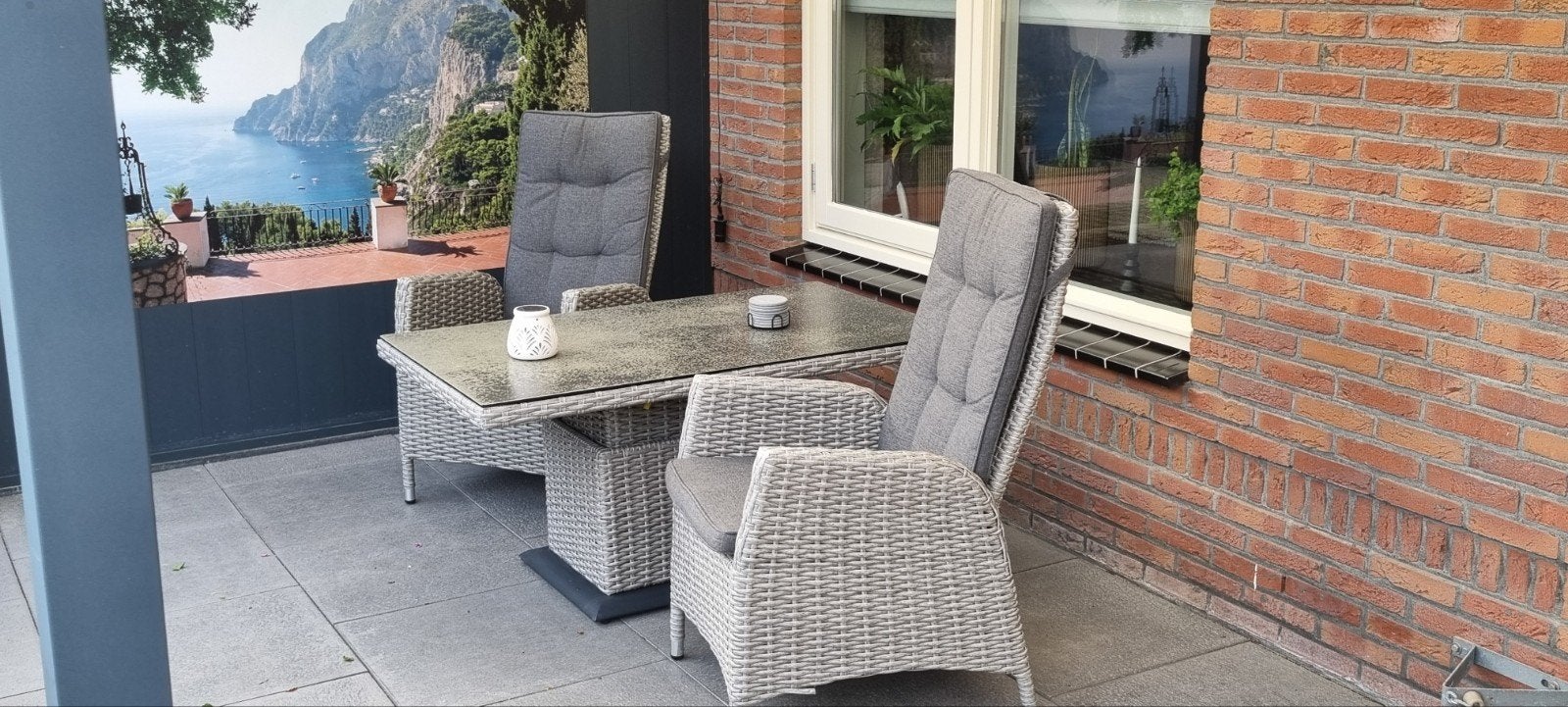 Trestino Tuinset, Tuin en Terras, Tuinsets en Loungesets, Kunststof, Gebruikt, Tuinset, Ophalen