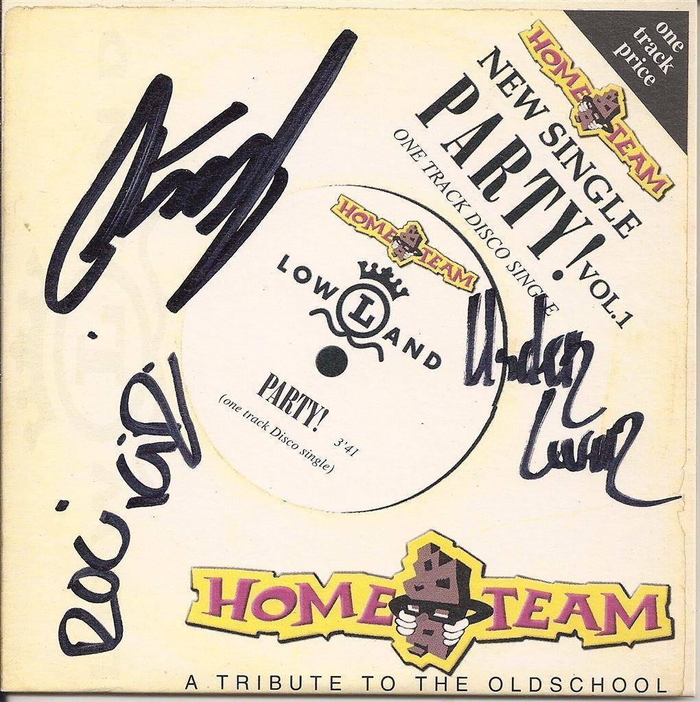cd-single van Hometeam – Party! Vol. 1, Verzenden, Zo goed als nieuw, Pop
