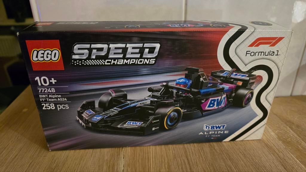 LEGO Speed Champions BWT Alpine F1 Team A524 (77248), Ophalen of Verzenden, Nieuw, Overige typen