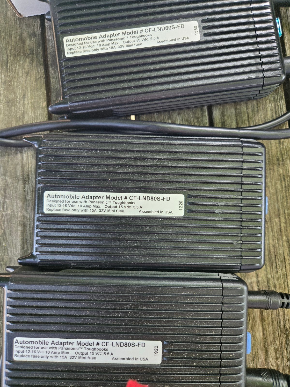 4x autolader Panasonic, 1x Dell plus diversen, Ophalen of Verzenden, Gebruikt, Panasonic, Dell, Lind