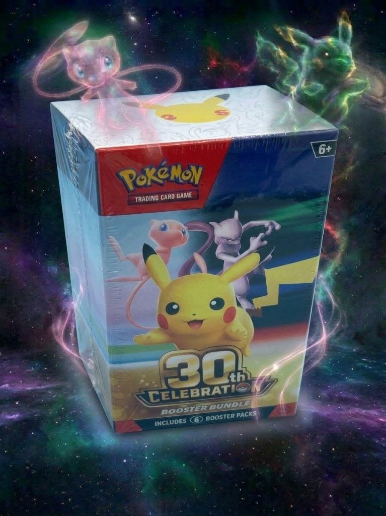 ⚡ Booster Bundle Pokemon 30th Celebration ‼️ (ook case 25x), Ophalen of Verzenden, Nieuw, Booster, Foil