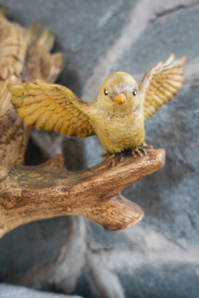 vogeltjes kunst werk voor aan de wand, Ophalen of Verzenden, Zo goed als nieuw, Steen/keramiek
