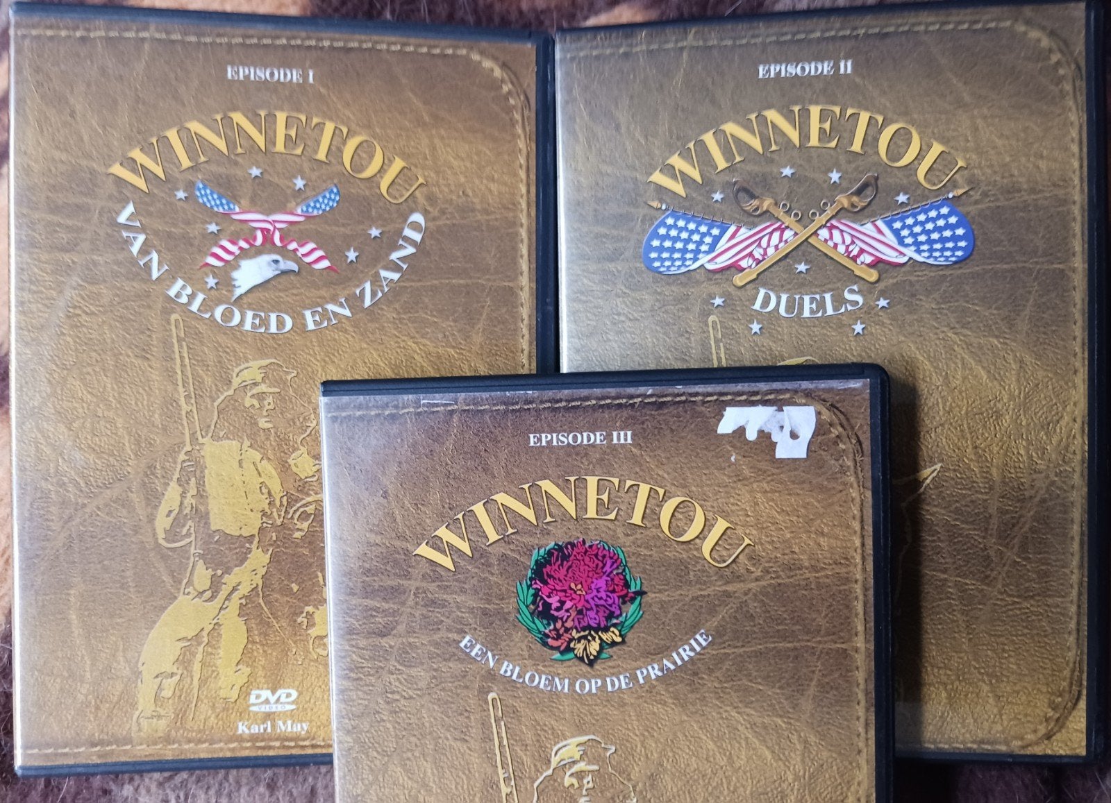 Winnetou 6 afleveringen, Vanaf 9 jaar, Ophalen of Verzenden, Zo goed als nieuw, Actie en Avontuur