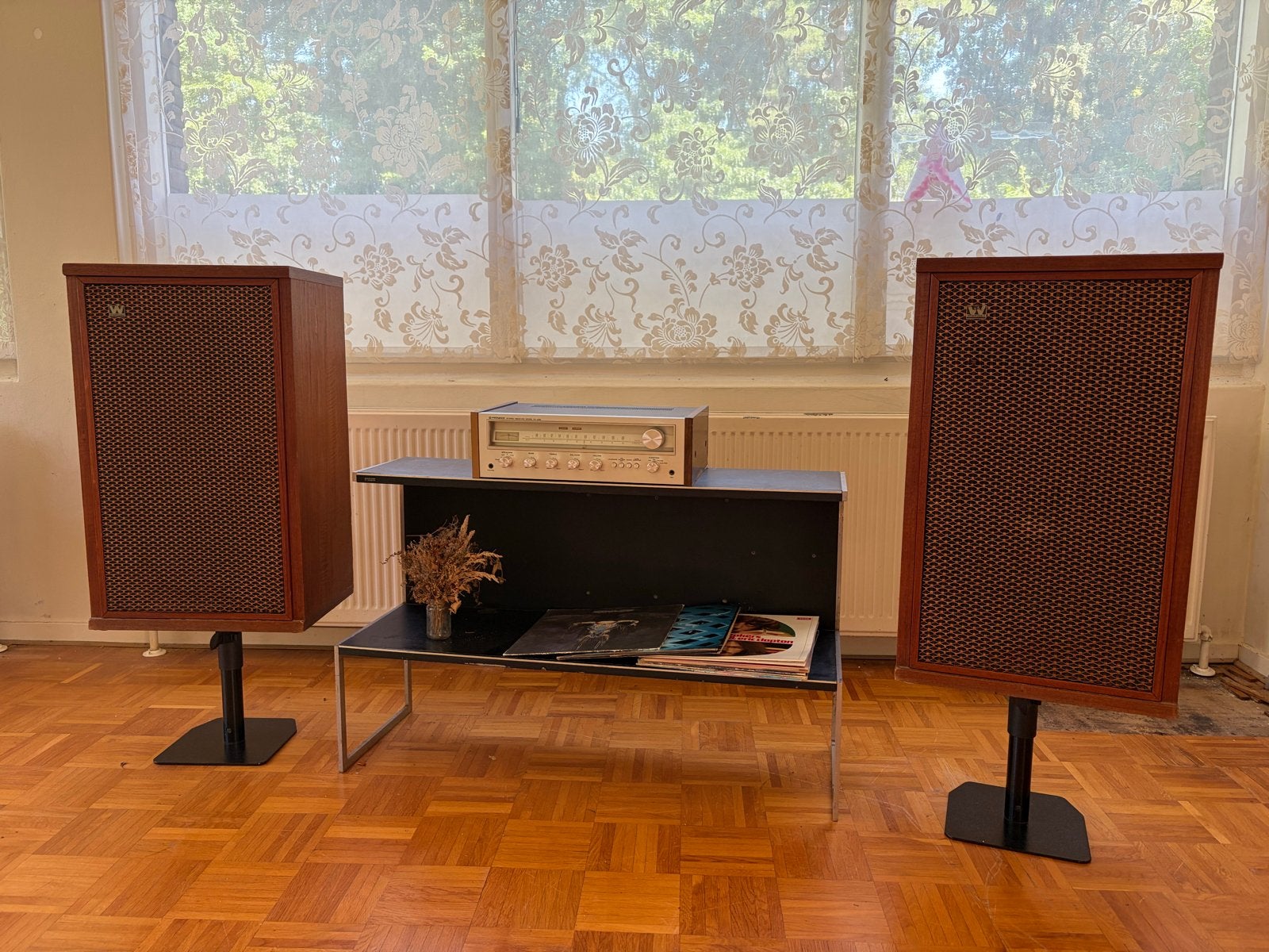 Wharfedale Kingsdale Kit – Vintage Engelse 3-weg luidspreker, Gebruikt, 60 tot 120 watt, Front, Rear of Stereo speakers, Ophalen
