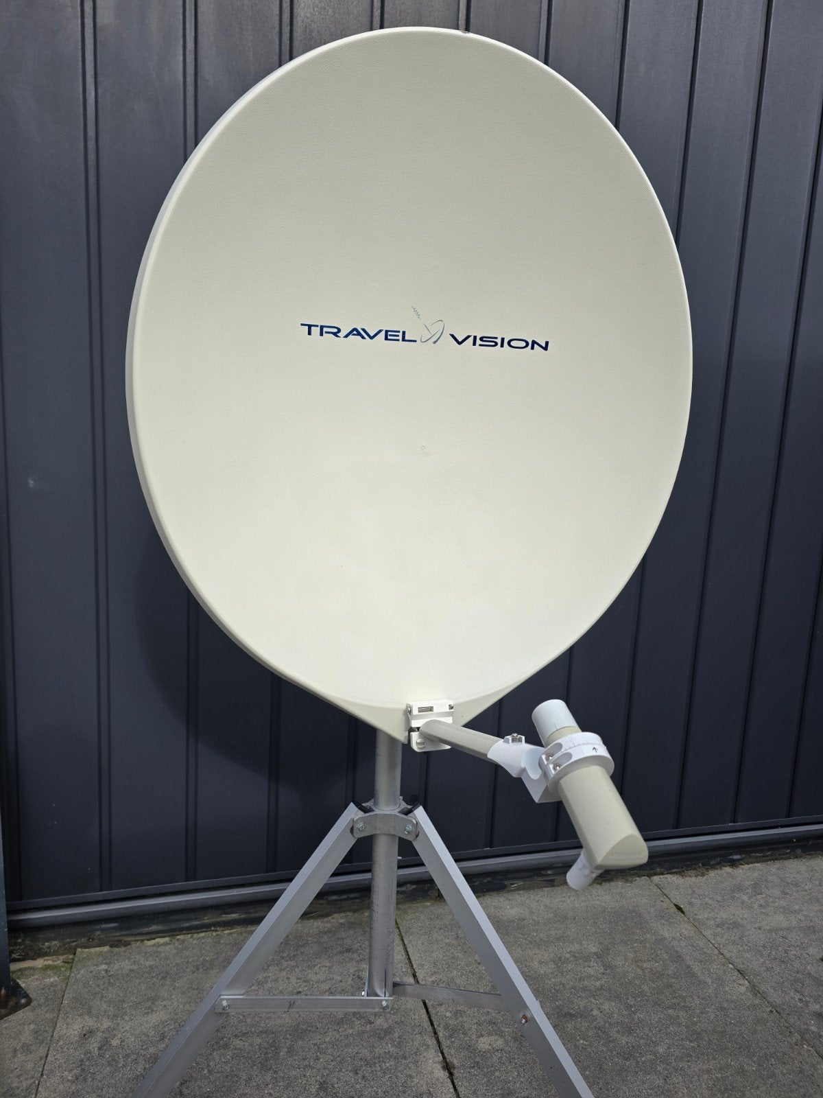 Travel Vision R7 Volautomatische Satellietschotel 62cm, Audio, Tv en Foto, Schotelantennes, Ophalen, Gebruikt, (Schotel)antenne