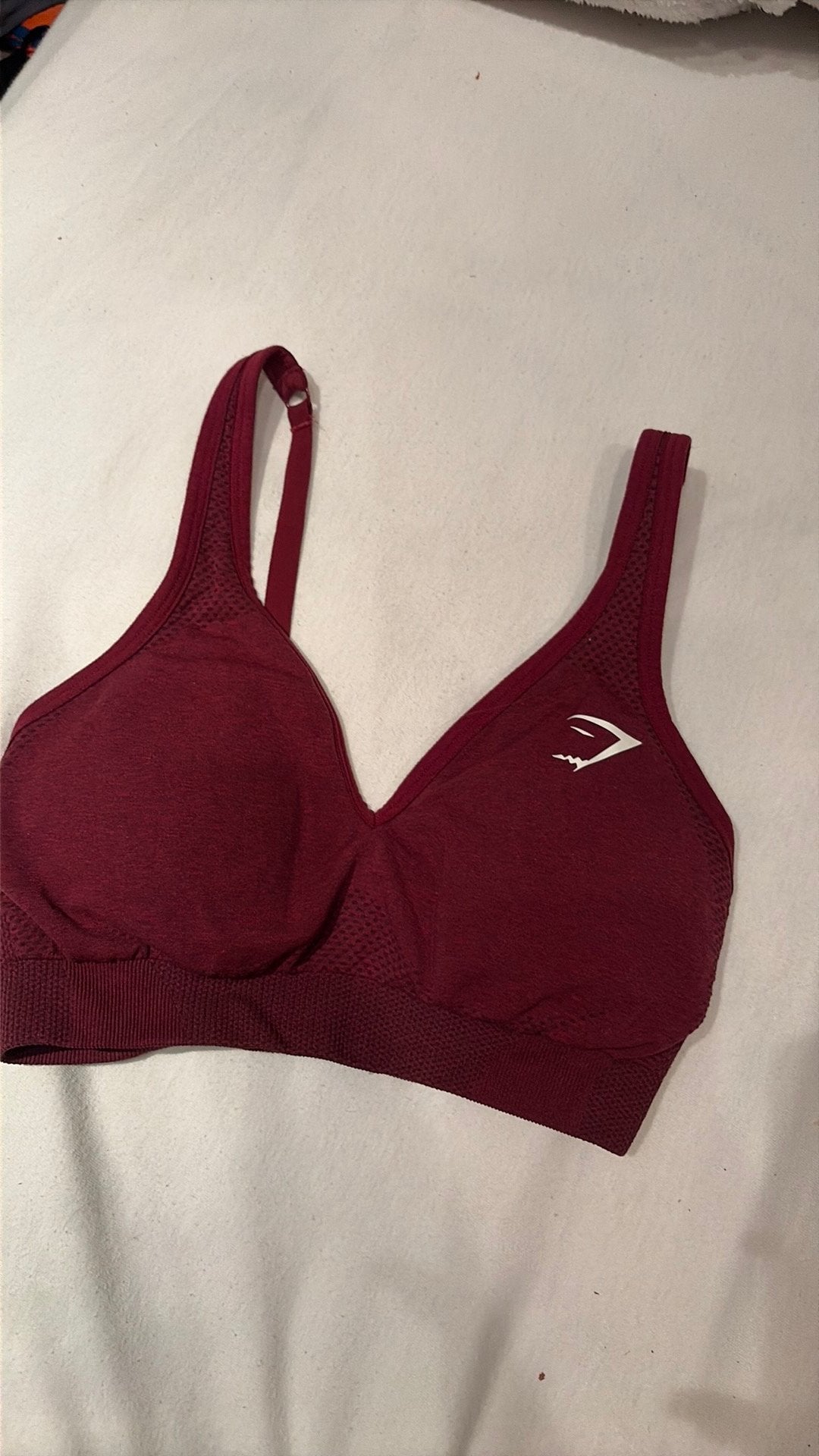 rode gymshark sport bh, Ophalen of Verzenden, Rood, BH