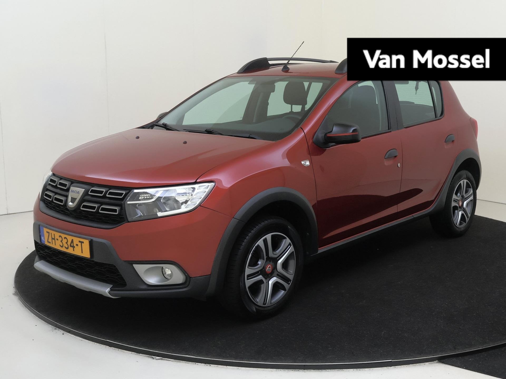 Dacia Sandero 0.9 TCe Tech Road | airco automatisch | Apple, Auto's, Dacia, 898 cc, Stof, Euro 6, Start-stop-systeem