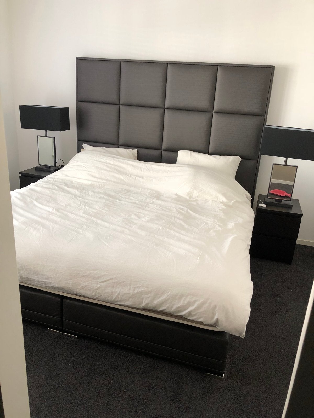 Eric Kuster  Bed 210x210 - Luxe en Comfort, Huis en Inrichting, Ophalen, Overige materialen, Gebruikt, 210 cm