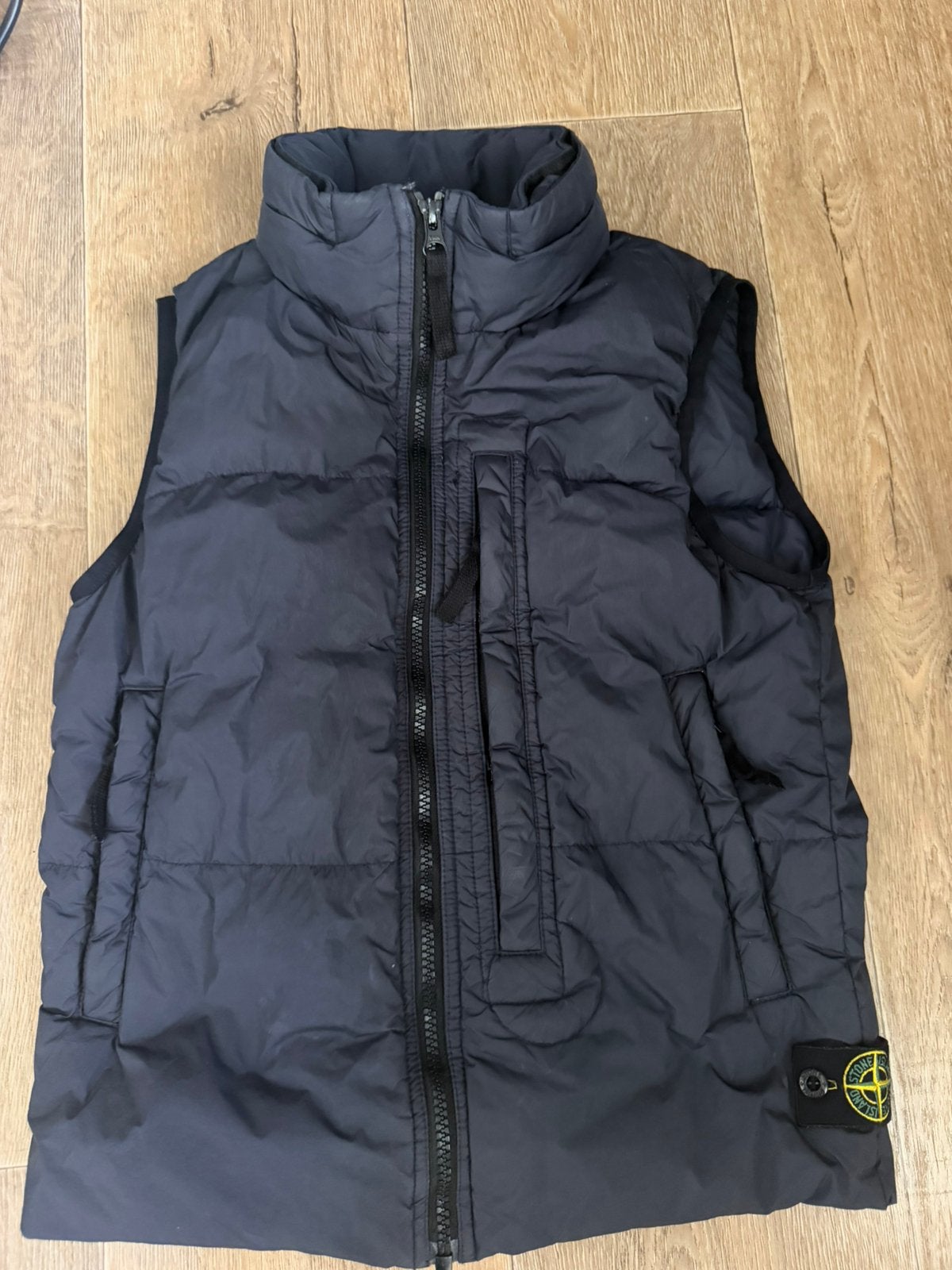 Stone Island bodywarmer, Ophalen of Verzenden, Zo goed als nieuw, Jongen, Jas