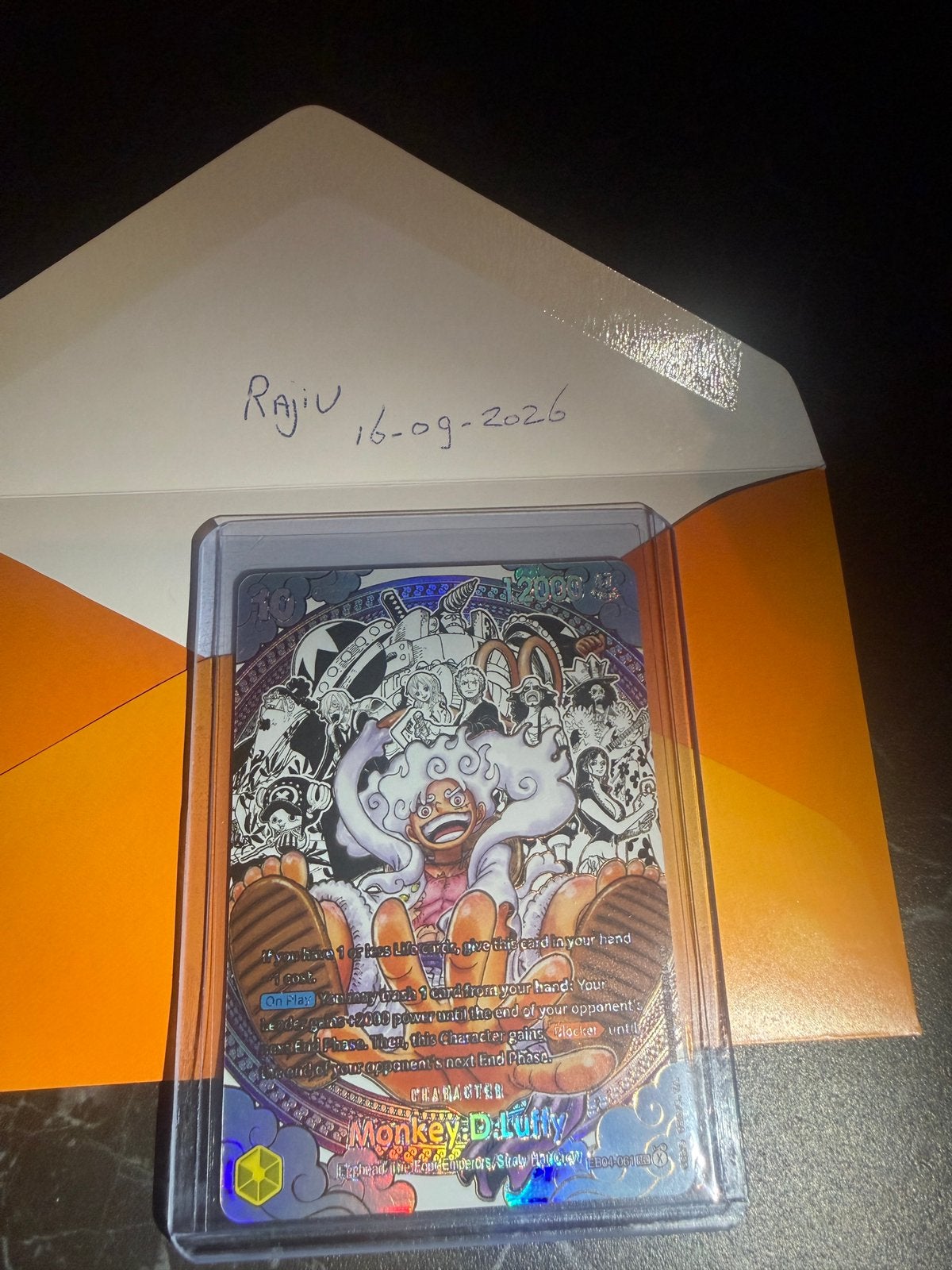 OP-17 Monkey D. Luffy Pirate Crew Super Alternate Art Manga, Ophalen, Nieuw