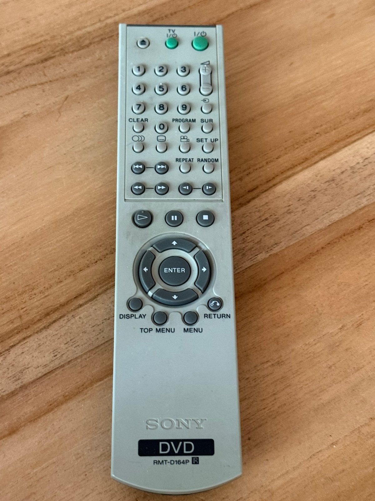 Sony DVD Afstandsbediening RMT-D164P, Ophalen of Verzenden, Gebruikt, Origineel, Dvd