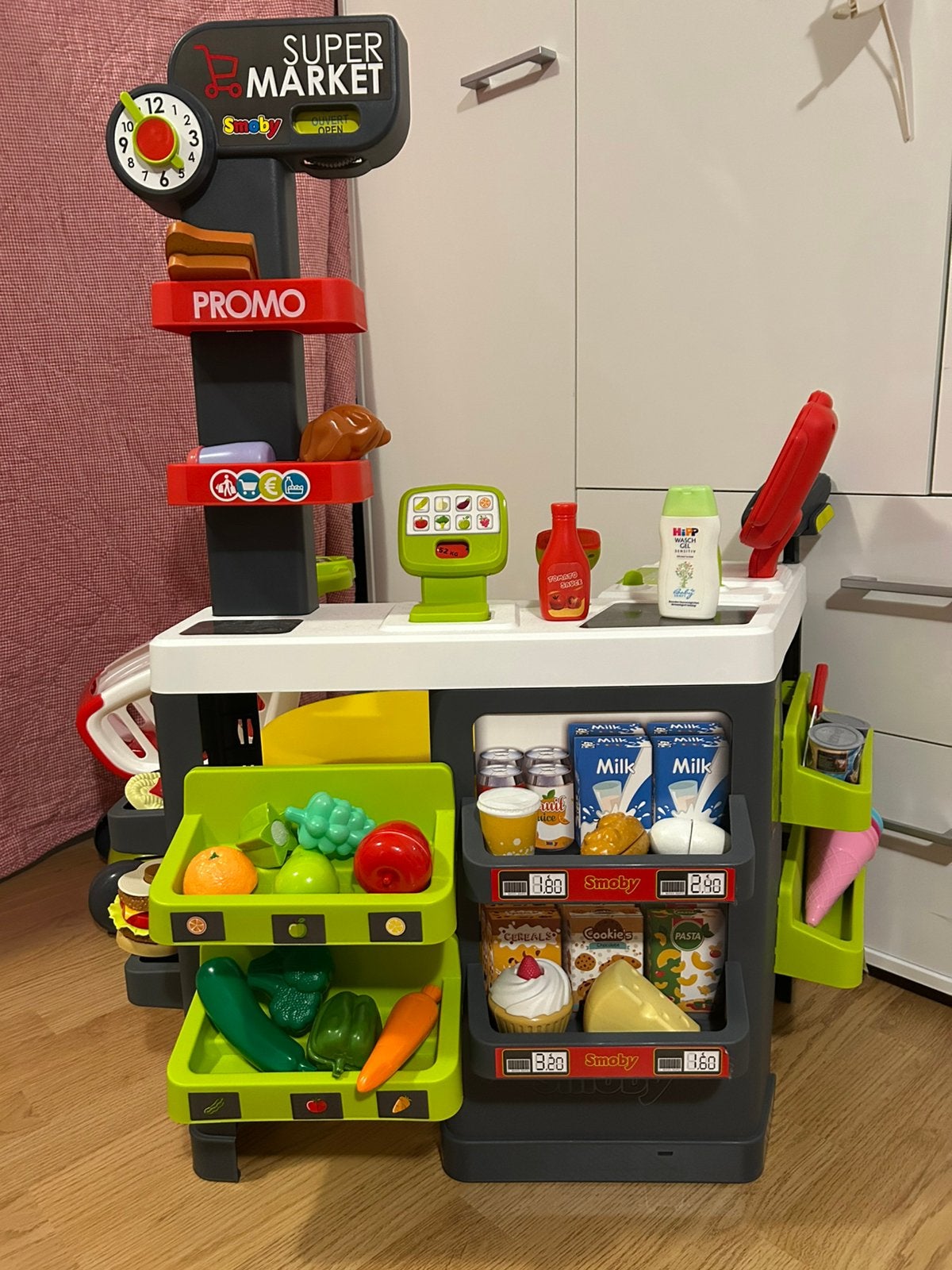 Smoby supermarkt speelgoed winkel, Ophalen, Zo goed als nieuw