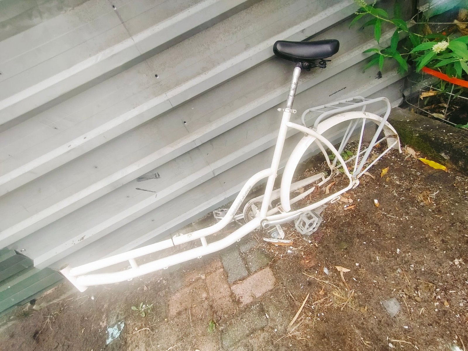 Bakfiets voor de handige Harry - oud ijzer, Fietsen en Brommers, Fietsen | Bakfietsen, Ophalen, Gebruikt, 2 kinderen, Johnny Loco
