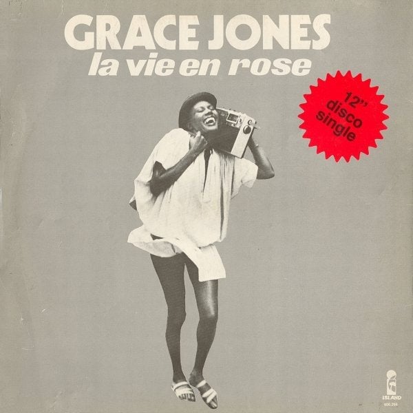 MAXI-SINGLE - Grace Jones – La Vie En Rose, Ophalen of Verzenden, EP, Dance en House, 12 inch