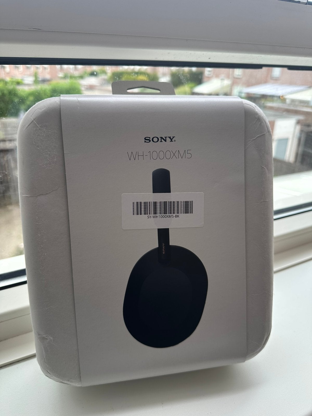 Sony WH-1000XM5 ongeopend, Audio, Tv en Foto, Koptelefoons, Verzenden, Nieuw, Draadloos, Zwart