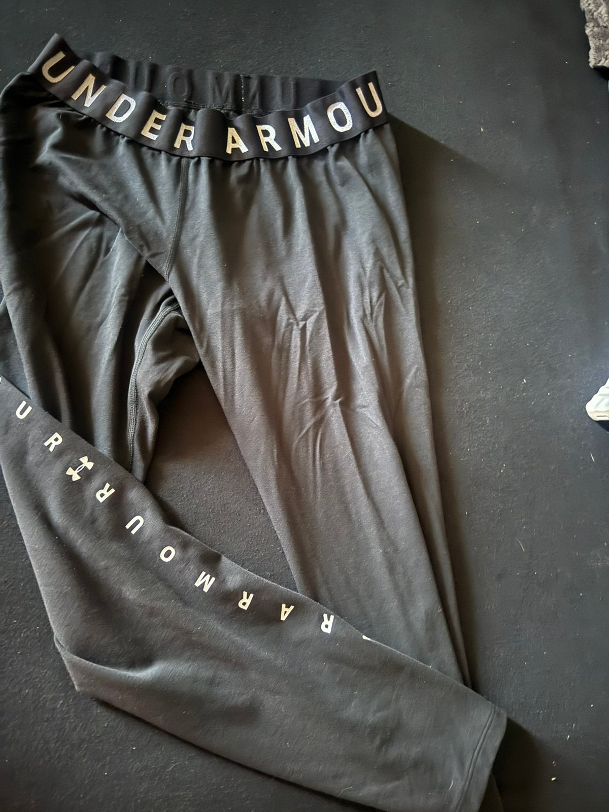 Under armour set dames. Maat L, Ophalen of Verzenden, Zo goed als nieuw, Zwart, Legging