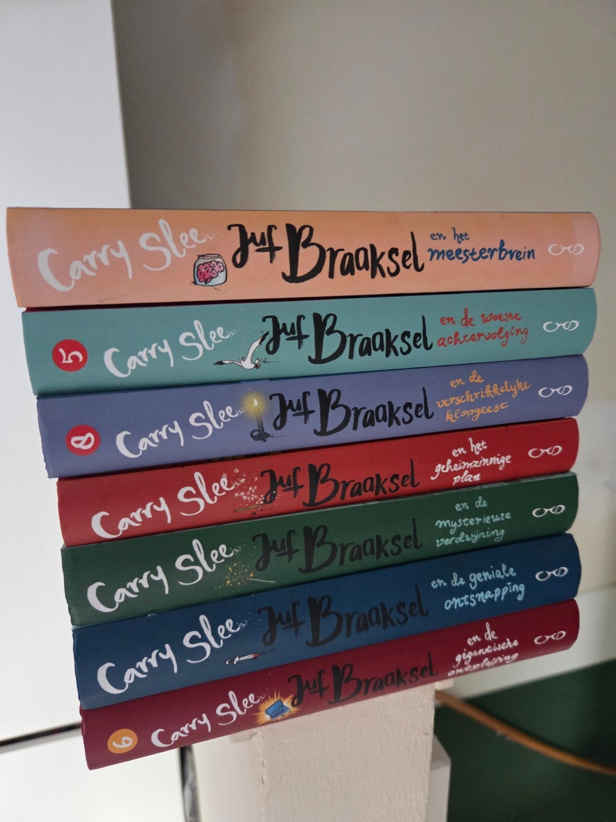 Juf Braaksel - 7x boeken, Ophalen of Verzenden, Zo goed als nieuw