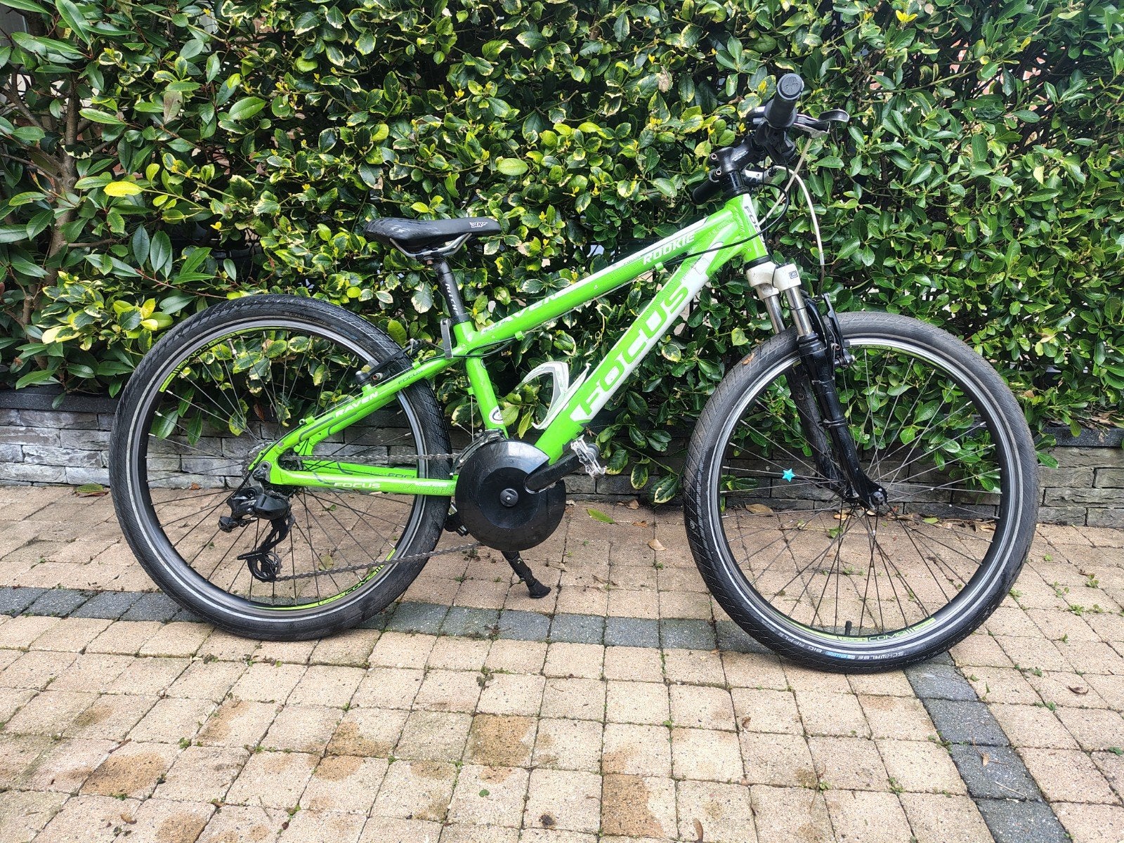Focus Raven Rookie 24 inch mountainbike met 2 sets banden, Ophalen, 24 inch of meer, Gebruikt, Staal