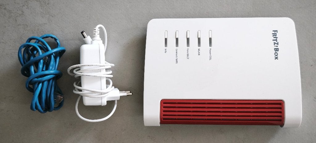 Fritzbox # Fritz!Box 7530, 300mbit, incl box, Ophalen of Verzenden, Zo goed als nieuw, Router, Fritz!Box