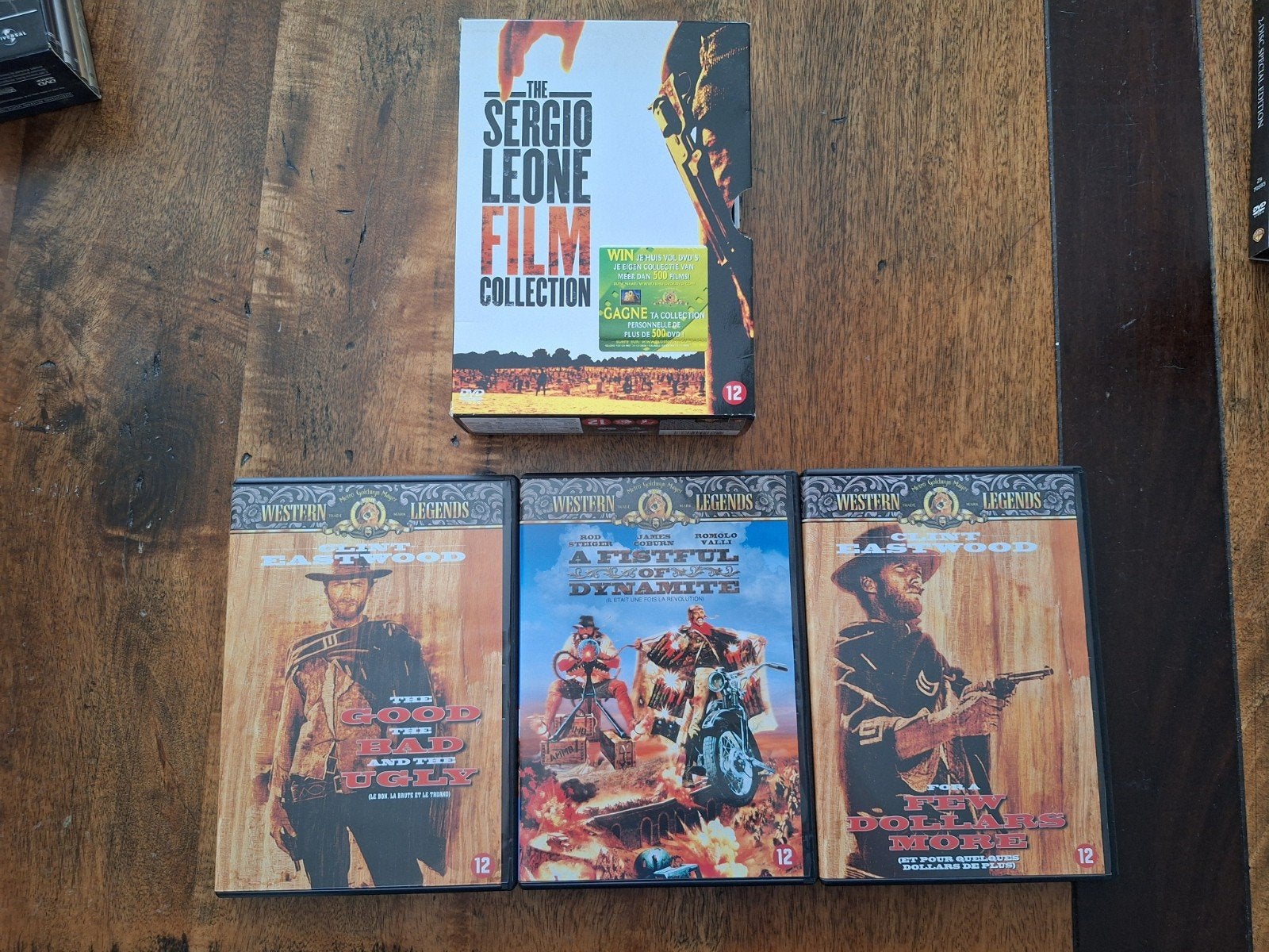 Sergio Leone Film Collection - Western Legends DVD Boxset, Nederlands, Ophalen of Verzenden, Vanaf 12 jaar, Inclusief doosje