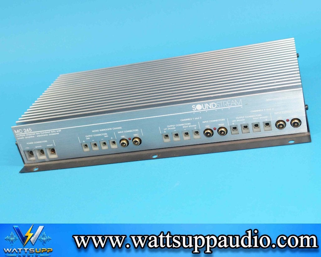 Soundstream MC245 5 kanaals versterker / USA Made, Auto diversen, Autospeakers, Gebruikt, ., Ophalen of Verzenden, .
