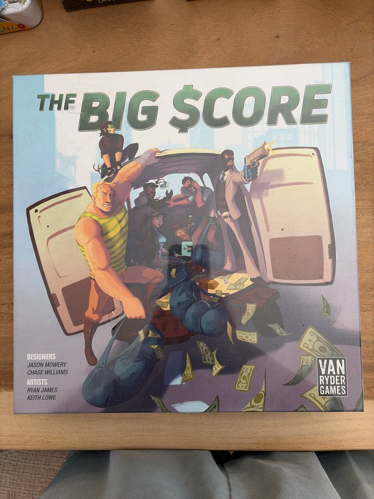 The Big Score Bordspel - Overval en Heist Strategie, Hobby en Vrije tijd, Gezelschapsspellen | Bordspellen, Vijf spelers of meer