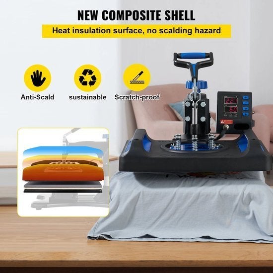 Warmtepers – Hittepers – Transferpers – Textielpers, Corvance B.V., Verzenden, Nieuw, Corvancebol@gmail.com