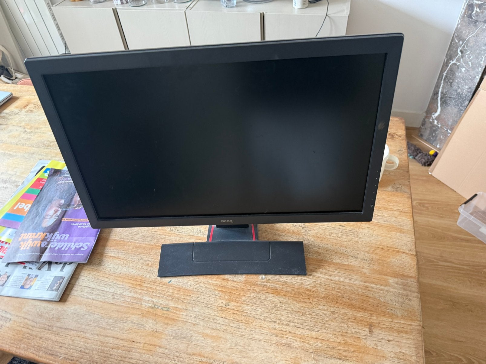 BenQ monitor, Computers en Software, Monitoren, Ophalen, Zo goed als nieuw, Full HD, 60 Hz of minder