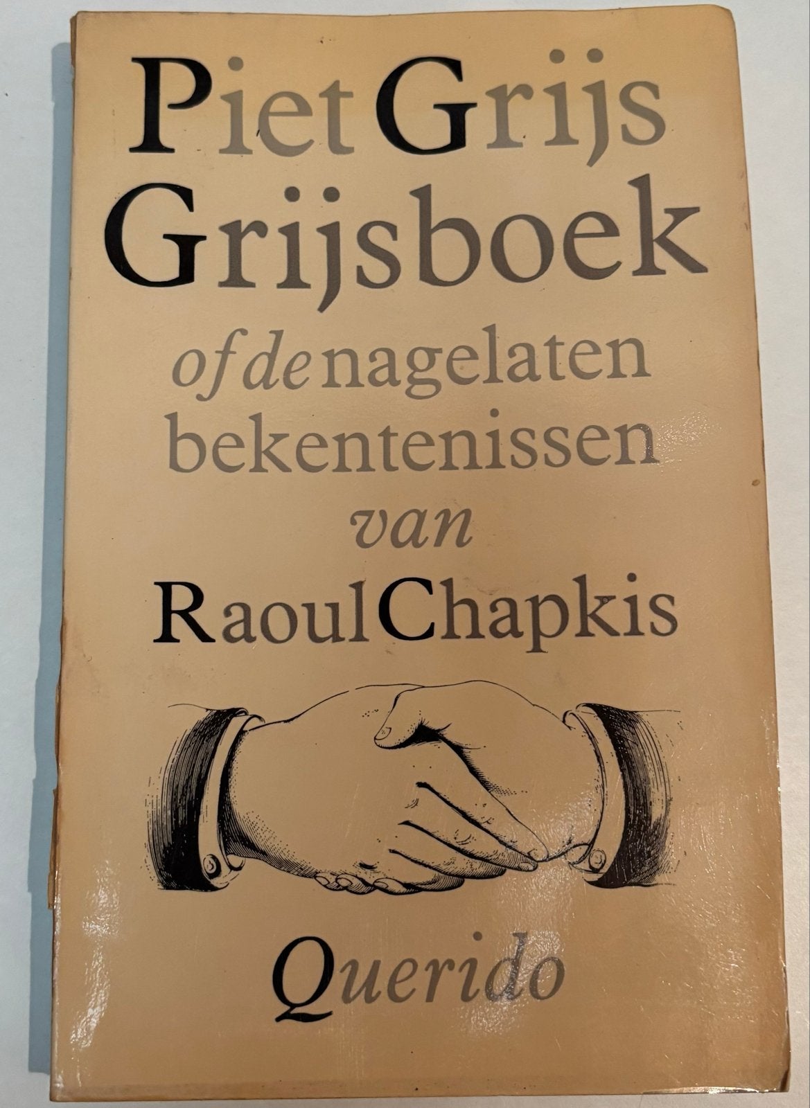 Piet Grijs Grijsboek - Raoul Chapkis (Querido, 1970), Ophalen of Verzenden, Gelezen, Nederland