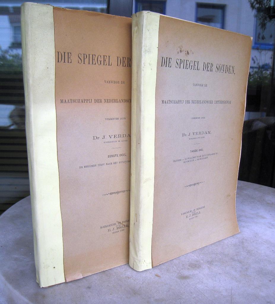 Verdam, Dr. J. - Die spiegel der sonden (2 delen 1900/1901)