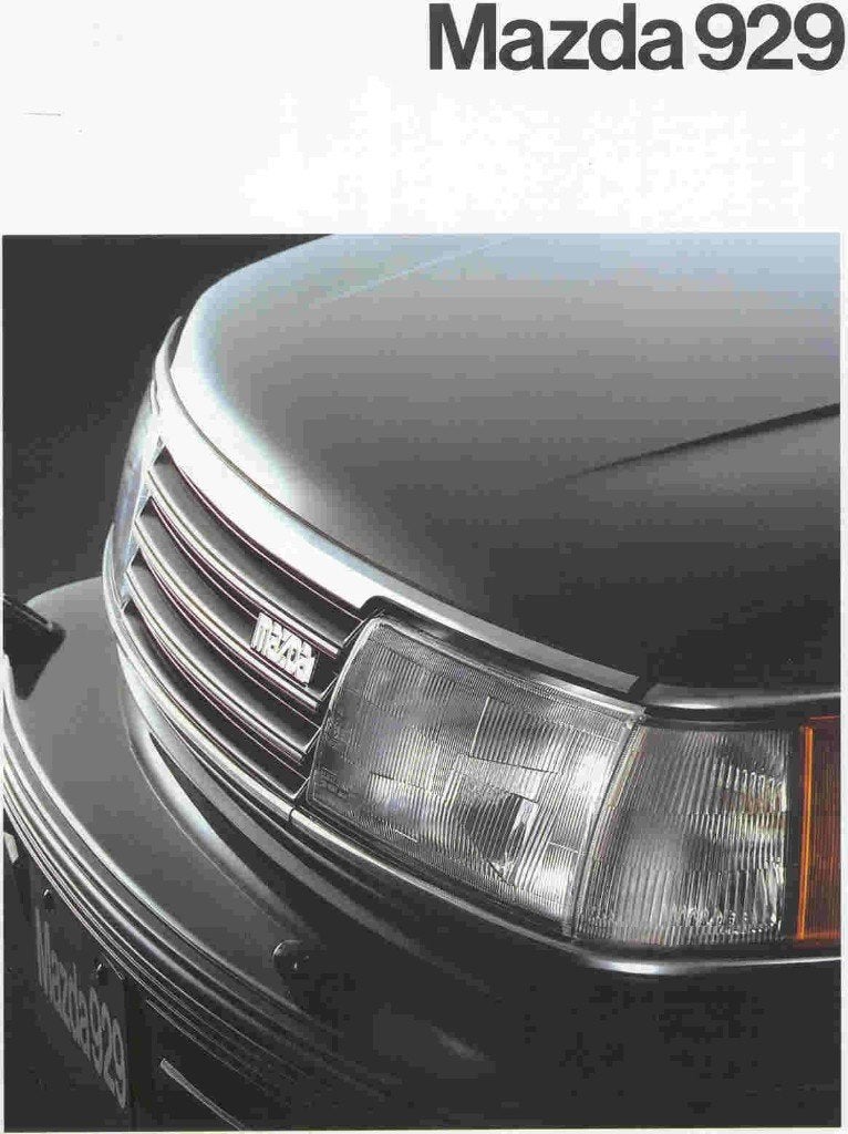 Mazda 929 (april 1987), Boeken, Auto's | Folders en Tijdschriften, Ophalen of Verzenden, Nieuw, Mazda